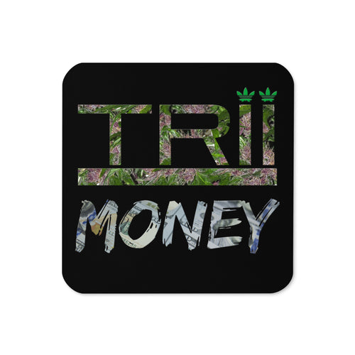 Trii money Cork-back coaster