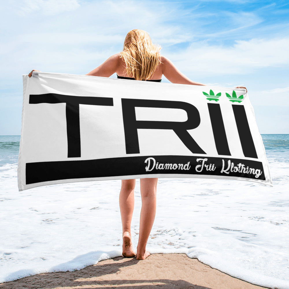 Trii Logo Beach Towel